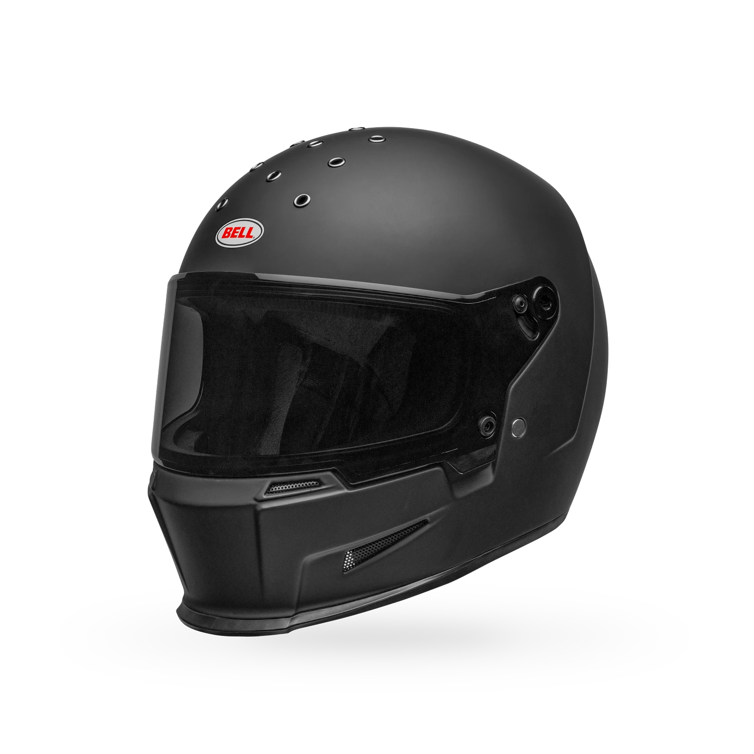 Bell Eliminator Solid ECE 22.06 Full Face Helmet Matt Black FREE 1 YEAR Returns, FREE UK Delivery | ThrottleChimp