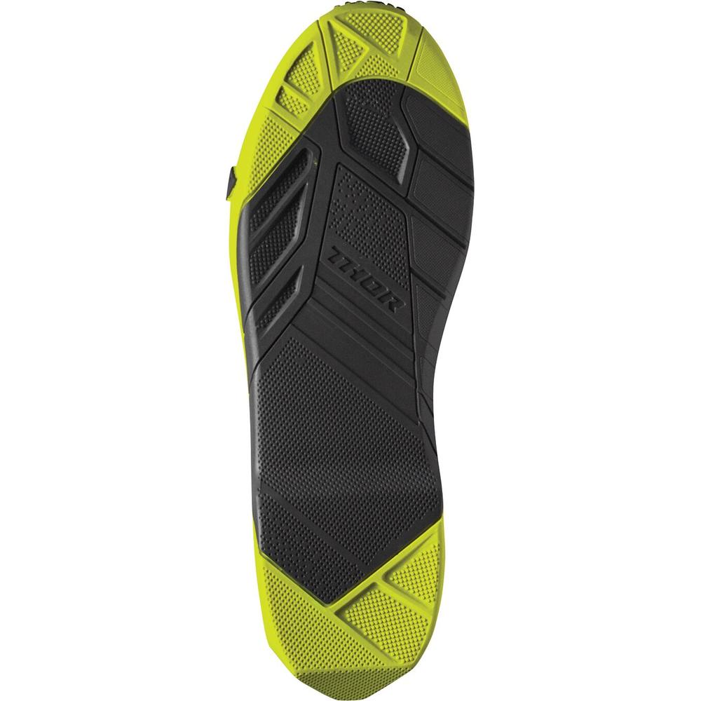 Thor Radial MX Boots Grey / Fluo Yellow FREE 1 YEAR Returns, FREE UK Delivery | ThrottleChimp
