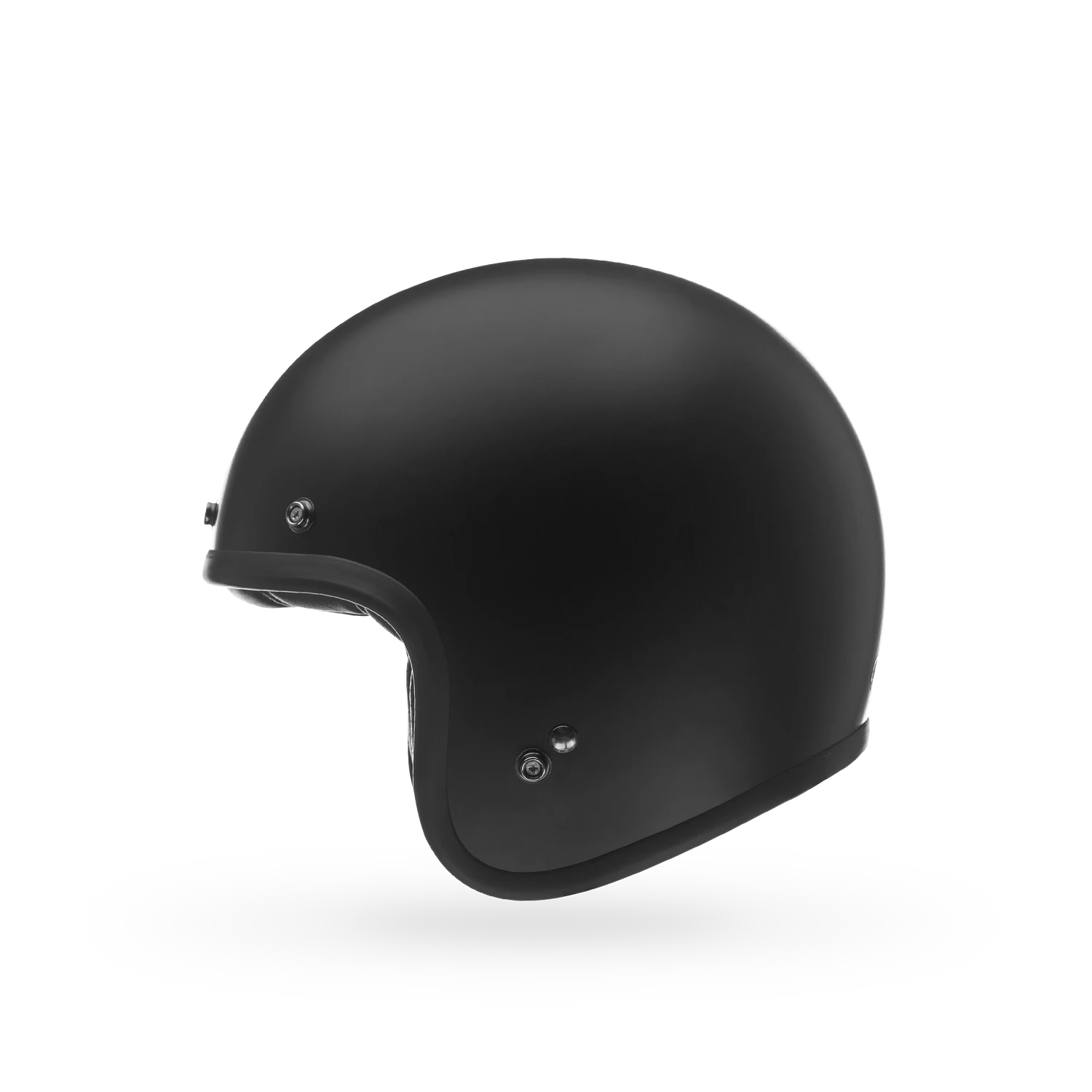 Bell Custom 500 Solid ECE 22.06 Open Face Helmet Matt Black FREE 1 YEAR Returns, FREE UK Delivery | ThrottleChimp