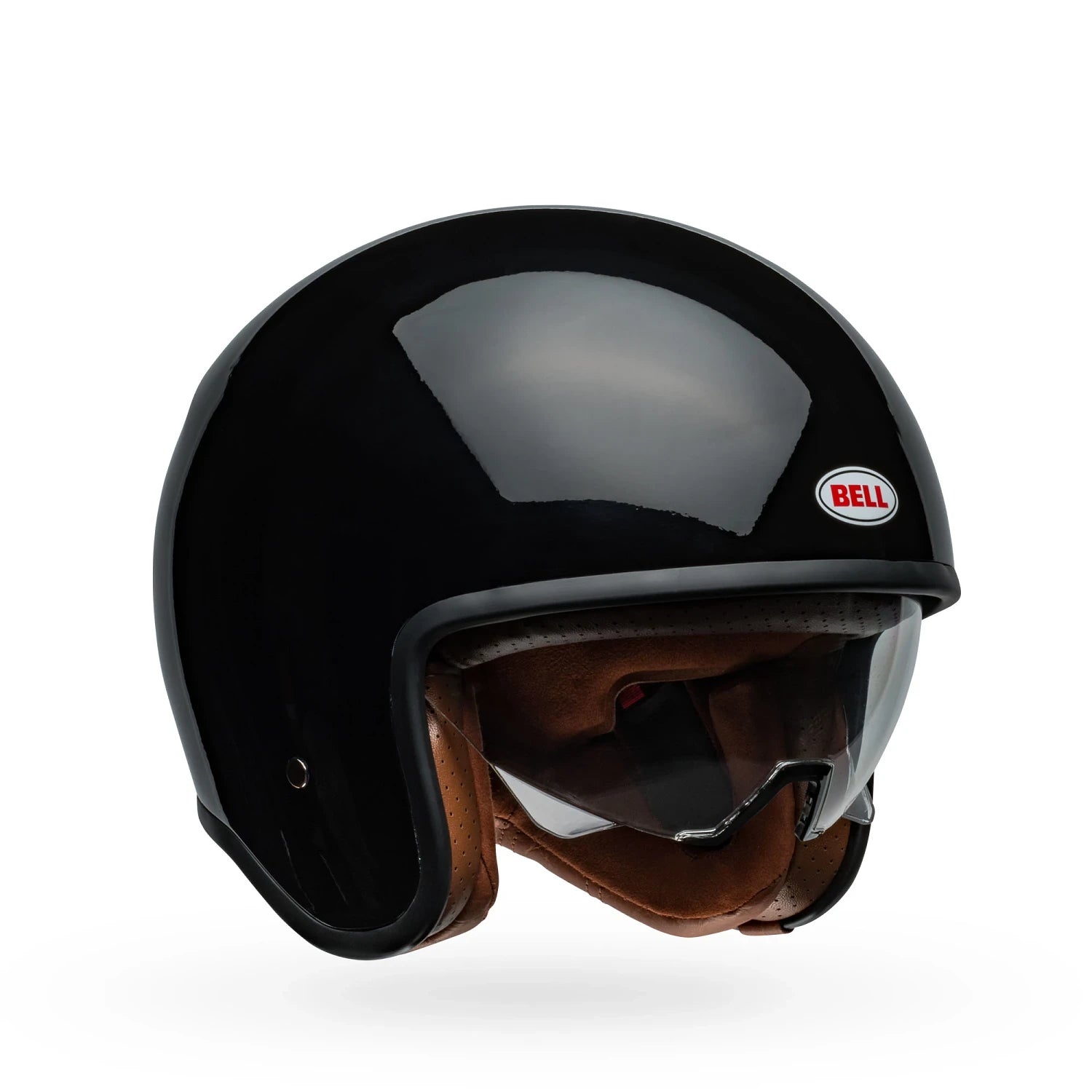 Bell TX-501 Solid ECE 22.06 Open Face Helmet Black FREE 1 YEAR Returns, FREE UK Delivery | ThrottleChimp