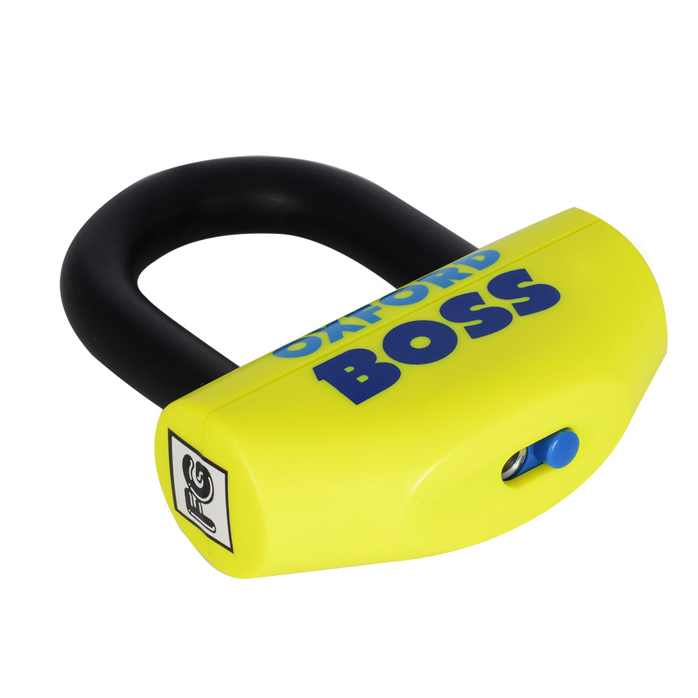 Oxford Bigboss Chainlock Black / Yellow / Blue FREE 1 YEAR Returns, FREE UK Delivery | ThrottleChimp