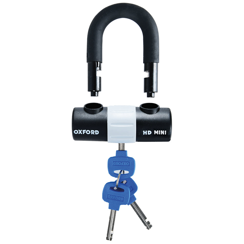 Oxford HD Mini Shackle Disc Lock FREE 1 YEAR Returns, FREE UK Delivery | ThrottleChimp