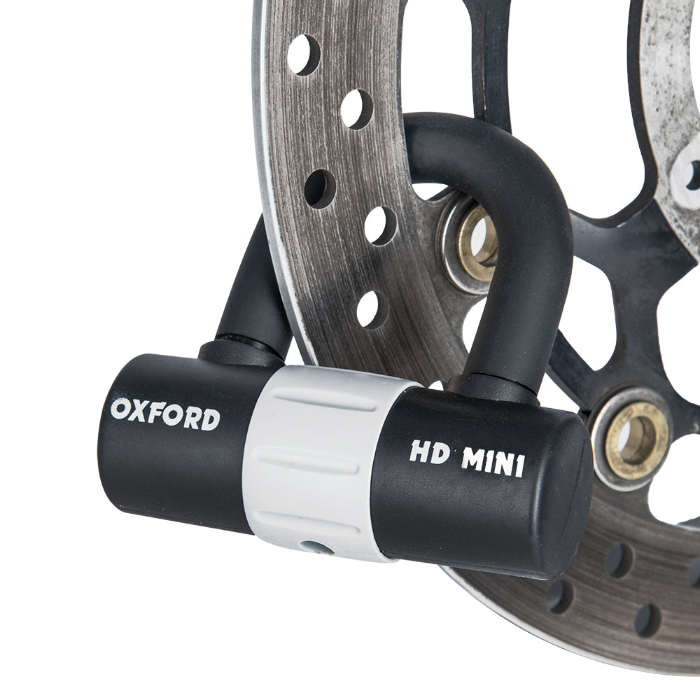 Oxford HD Mini Shackle Disc Lock FREE 1 YEAR Returns, FREE UK Delivery | ThrottleChimp