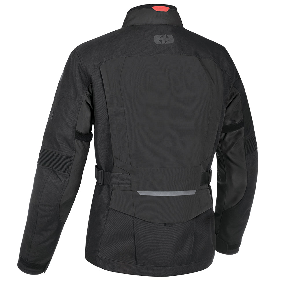 Oxford Continental Advanced Textile Jacket Tech Black FREE 1 YEAR Returns, FREE UK Delivery | ThrottleChimp