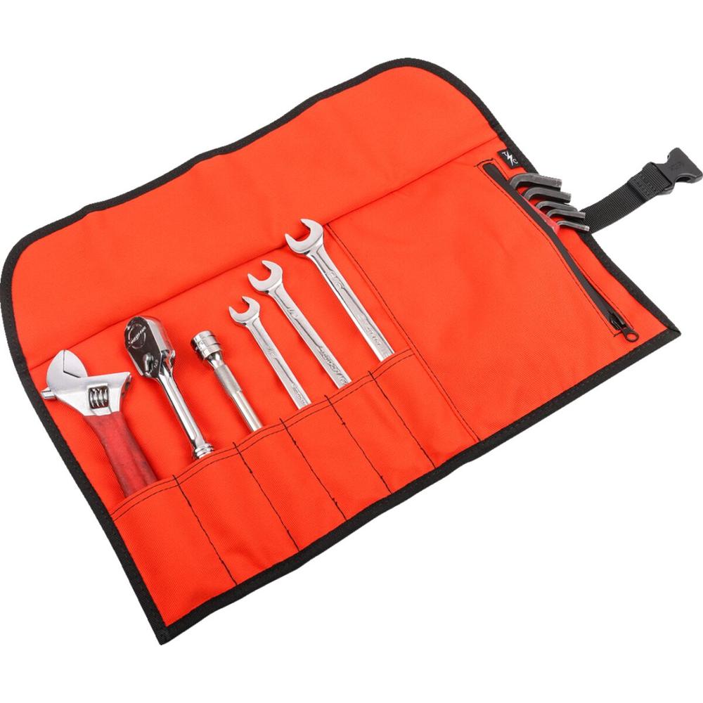 Thrashin Supply Company Tool Roll V2 Black FREE 1 YEAR Returns, FREE UK Delivery | ThrottleChimp