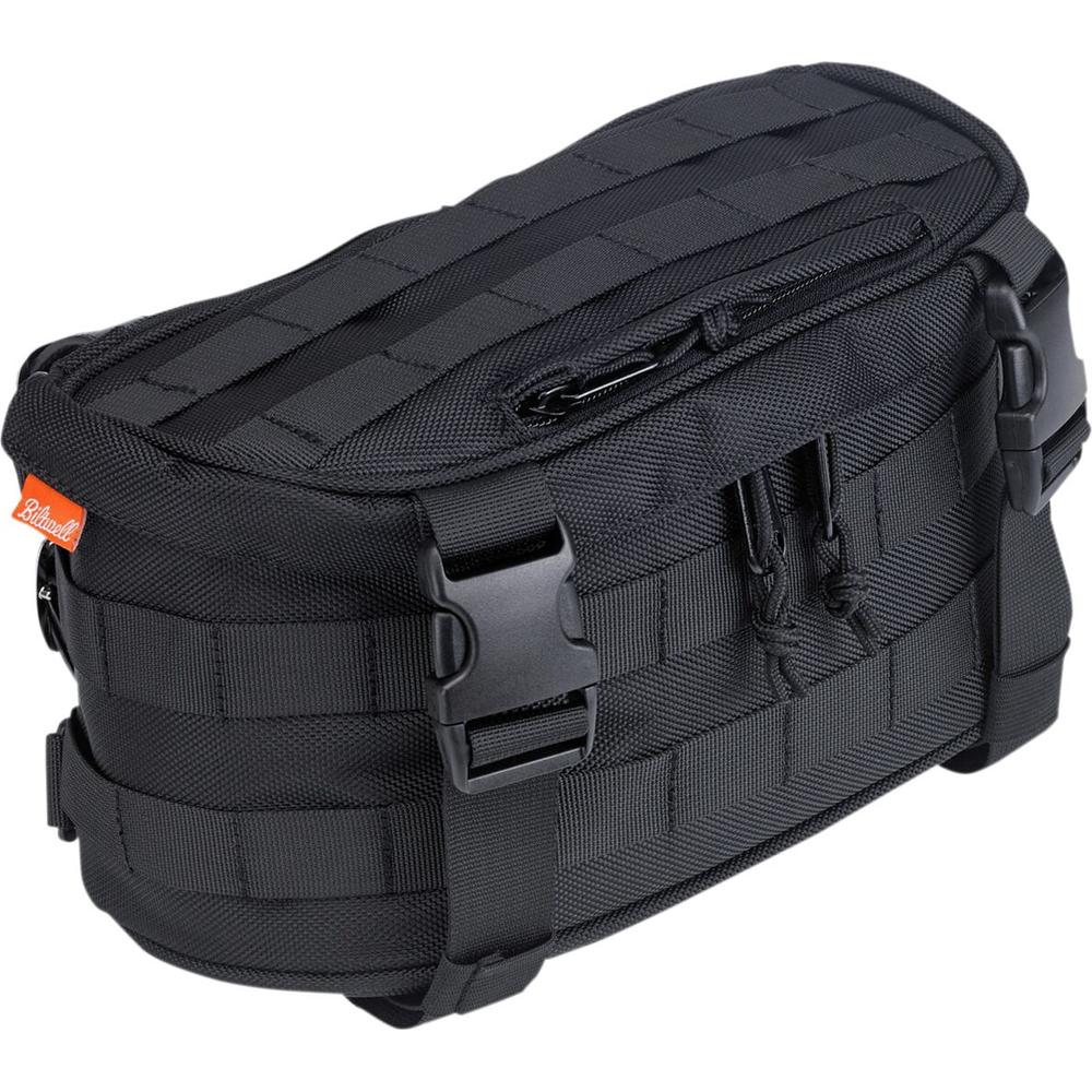 Biltwell Exfil-7 Motorcycle Fork Bag Black FREE 1 YEAR Returns, FREE UK Delivery | ThrottleChimp