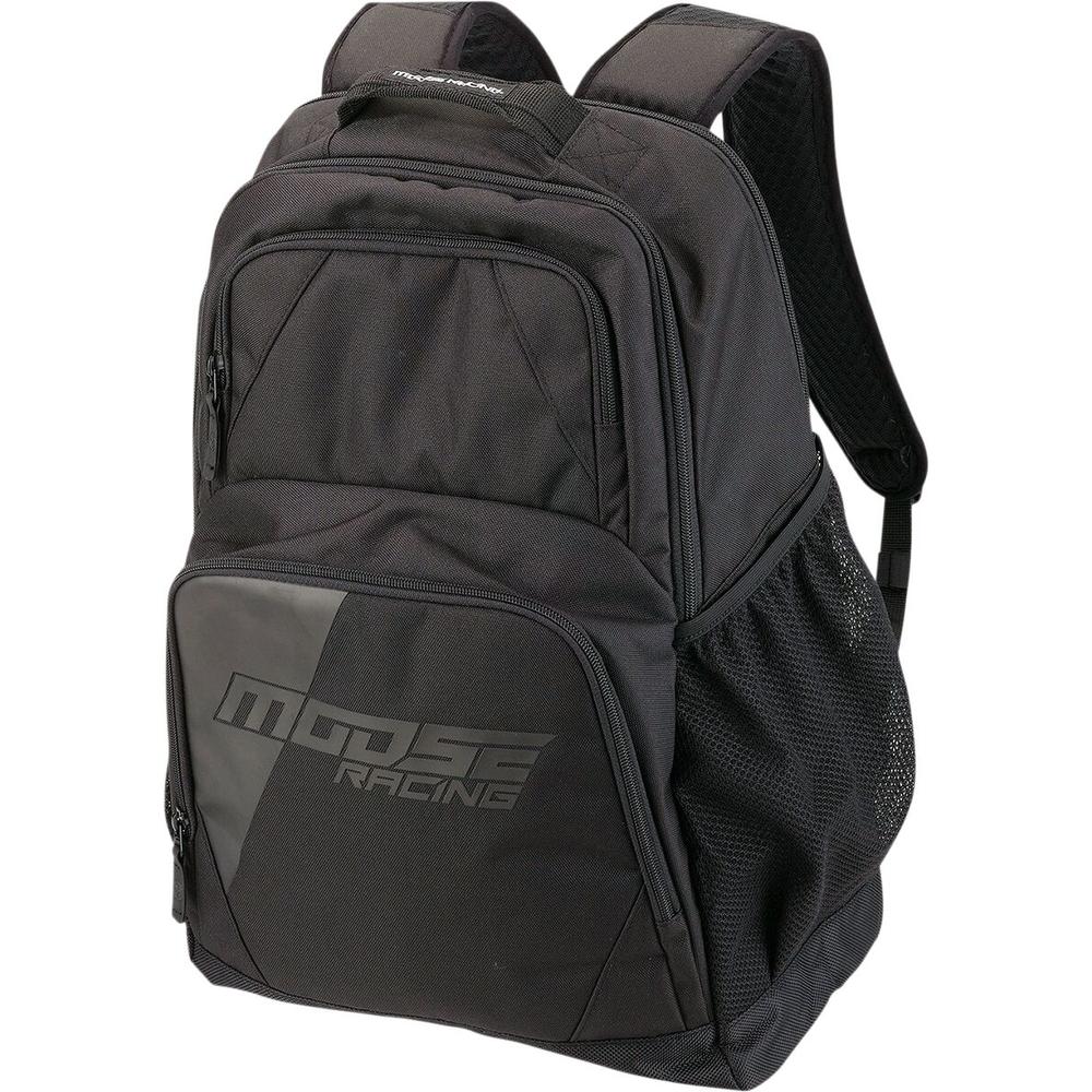 Moose Racing Travel Backpack Black FREE 1 YEAR Returns, FREE UK Delivery | ThrottleChimp
