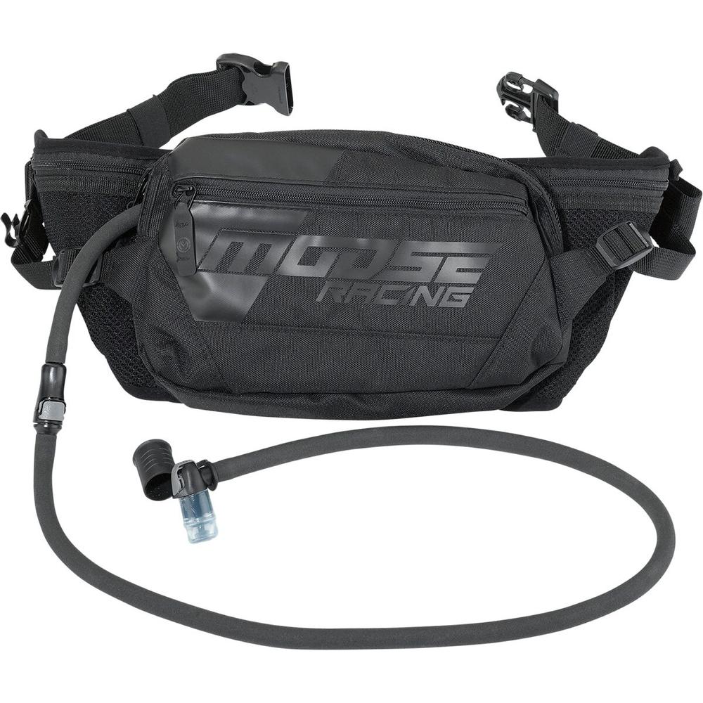 Moose Racing Hydration Hip Pack Black FREE 1 YEAR Returns, FREE UK Delivery | ThrottleChimp