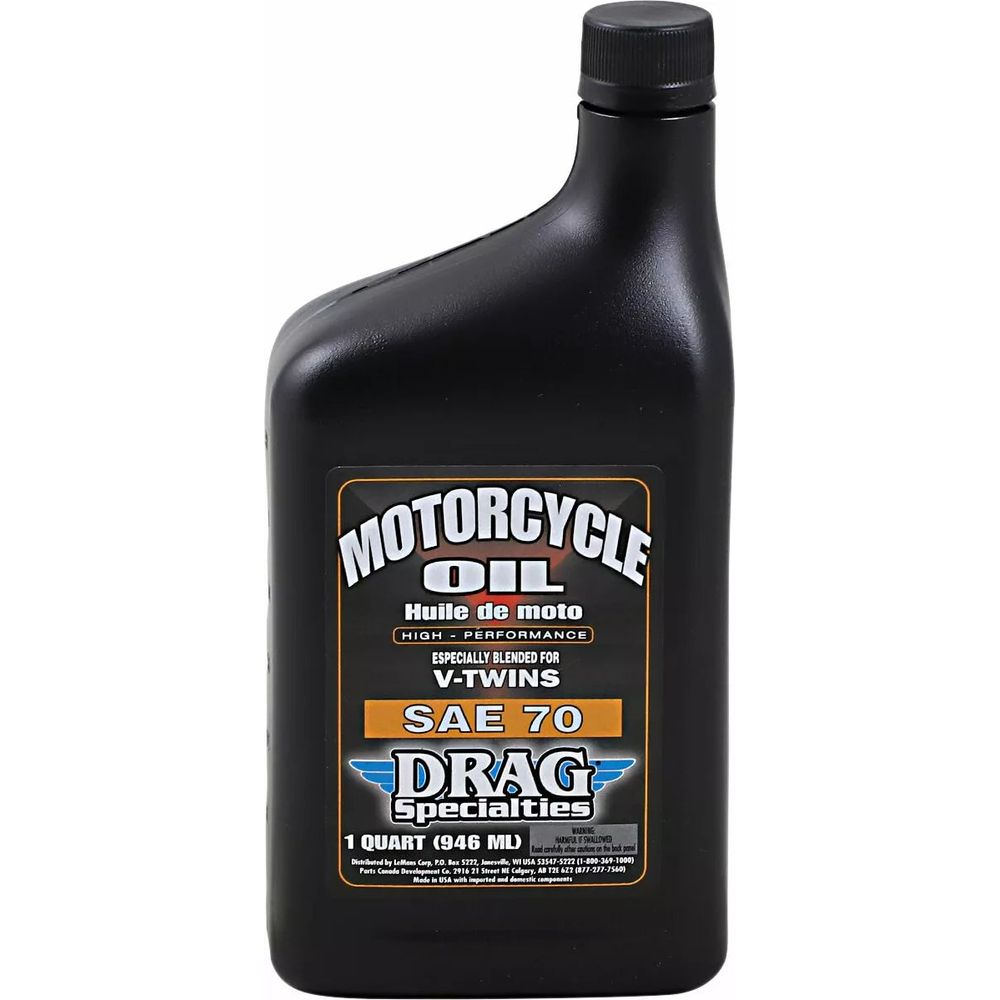 Drag Specialties SAE 70 QT CS/12 Engine Oil FREE 1 YEAR Returns, FREE UK Delivery | ThrottleChimp