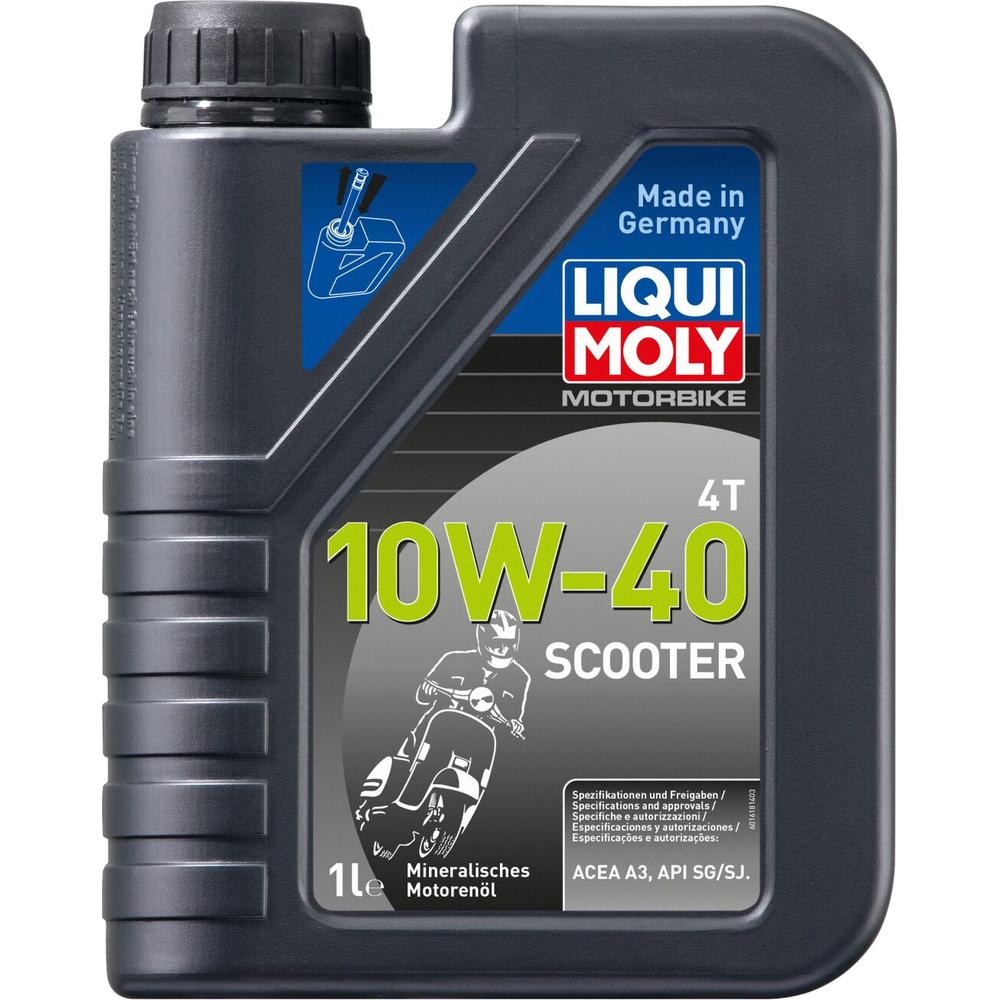 Liqui Moly 4T 10W-40 Scooter Engine Oil FREE 1 YEAR Returns, FREE UK Delivery | ThrottleChimp