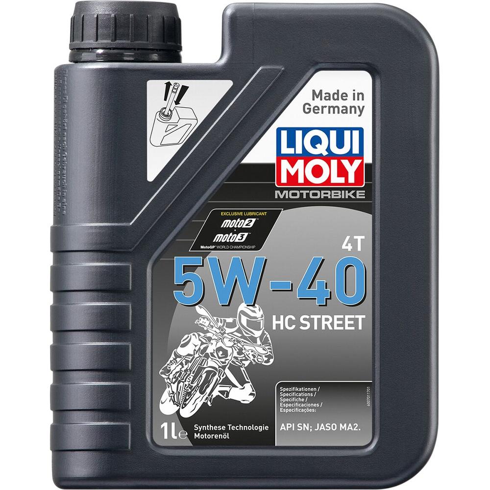 Liqui Moly 4T 5W-40 HC Street Engine Oil FREE 1 YEAR Returns, FREE UK Delivery | ThrottleChimp