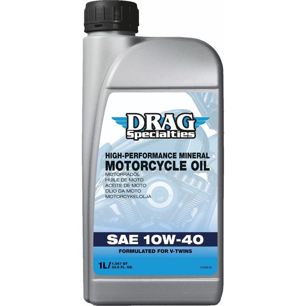 Drag Specialties E-Drag 10W40 Min Engine Oil FREE 1 YEAR Returns, FREE UK Delivery | ThrottleChimp
