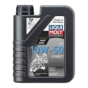 Liqui Moly 4T 10W-50 Street Engine Oil FREE 1 YEAR Returns, FREE UK Delivery | ThrottleChimp