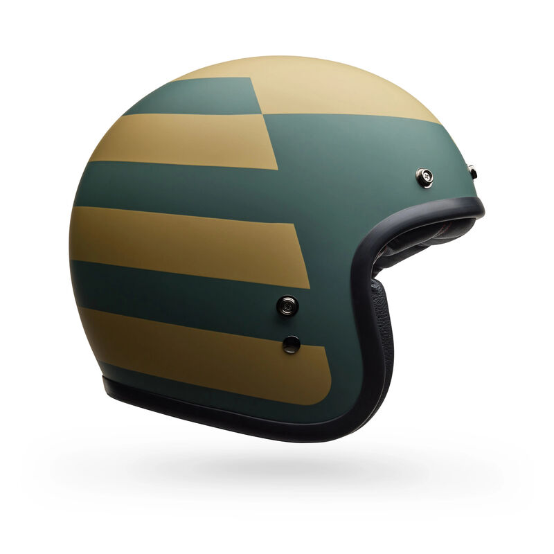 Bell Custom 500 Parlor ECE 22.06 Open Face Helmet Matt Emerald