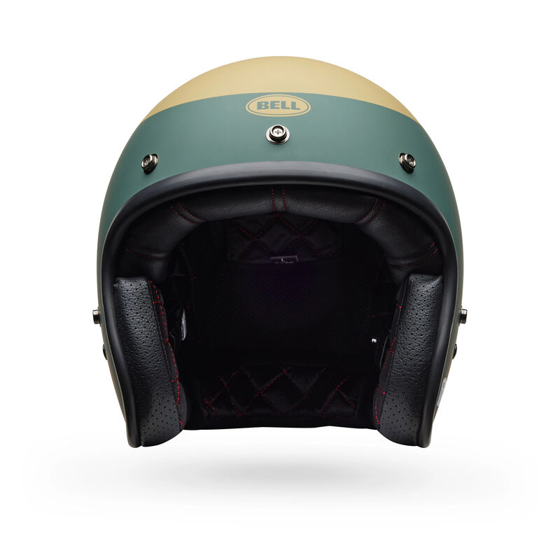 Bell Custom 500 Parlor ECE 22.06 Open Face Helmet Matt Emerald