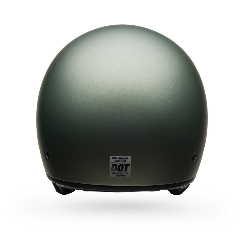 Bell Scout Air Solid Open Face Helmet Gloss Kelp FREE 1 YEAR Returns, FREE UK Delivery | ThrottleChimp