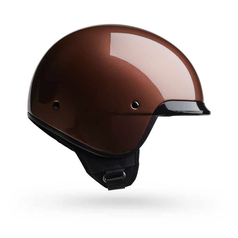 Bell Scout Air Solid Open Face Helmet Gloss Rootbeer FREE 1 YEAR Returns, FREE UK Delivery | ThrottleChimp