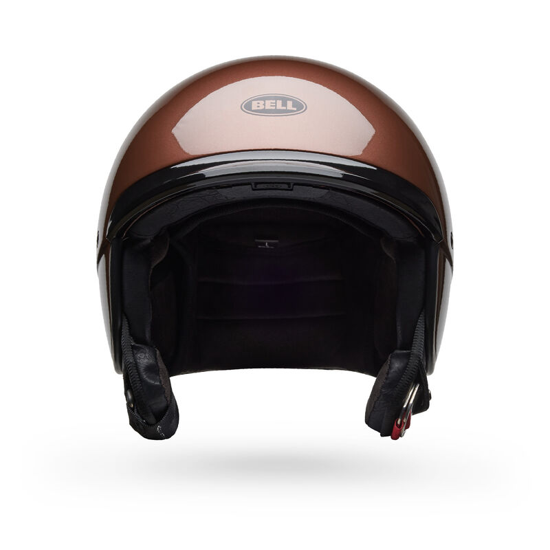 Bell Scout Air Solid Open Face Helmet Gloss Rootbeer FREE 1 YEAR Returns, FREE UK Delivery | ThrottleChimp
