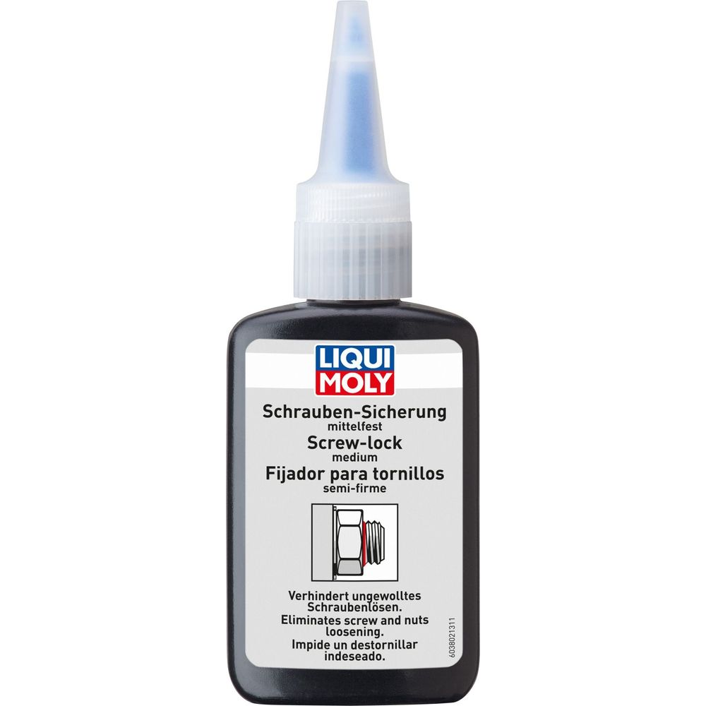 Liqui Moly Screw And Bolt Retainer Medium Strength 3802 FREE 1 YEAR Returns, FREE UK Delivery | ThrottleChimp