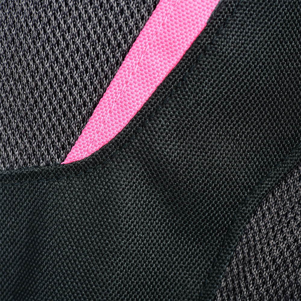 Oxford Iota 1.0 Air Ladies Textile Jacket Black / Grey / Pink FREE 1 YEAR Returns, FREE UK Delivery | ThrottleChimp
