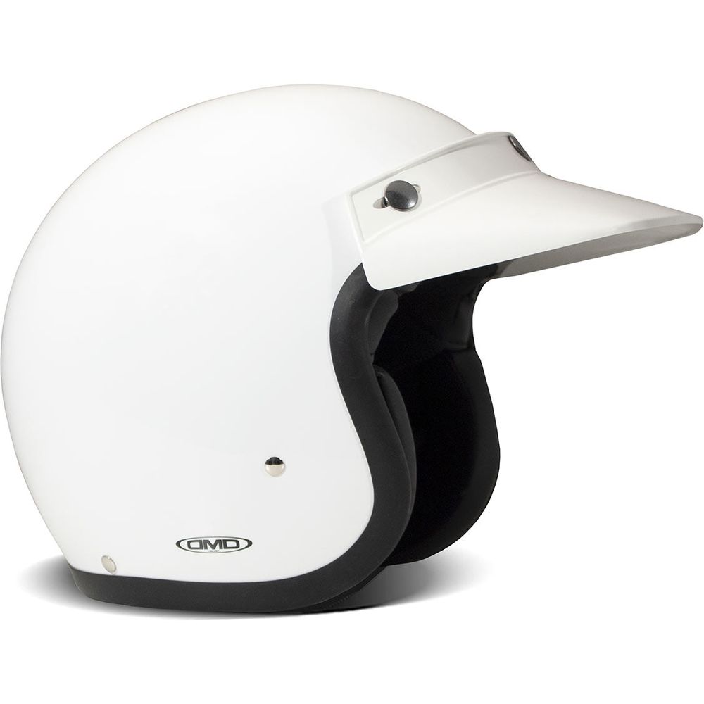 DMD Vintage Off-Road Helmet Peak White FREE 1 YEAR Returns, FREE UK Delivery | ThrottleChimp