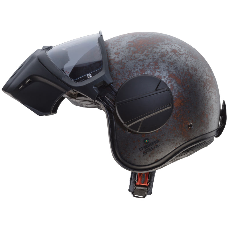 Caberg Ghost Rusty Open Face Helmet Brown (Image 4) - ThrottleChimp