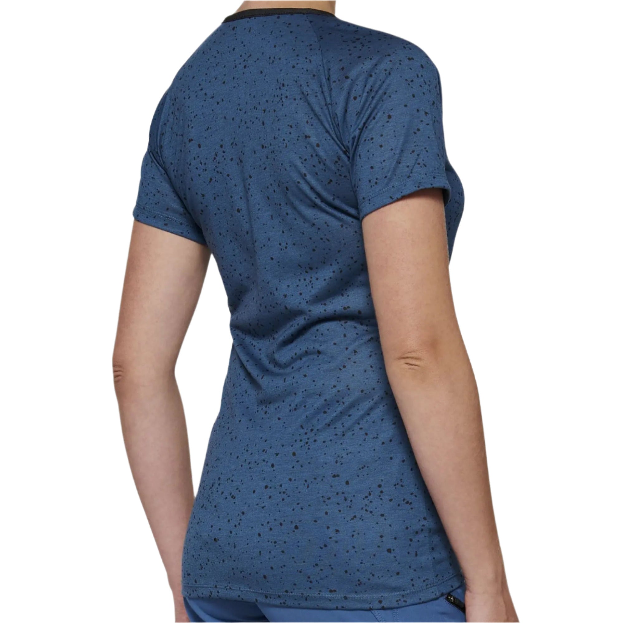100% Airmatic Short Sleeves Ladies Cycle Jersey Slate / Blue - FREE 1 YEAR Returns, FREE UK Shipping | ThrottleChimp