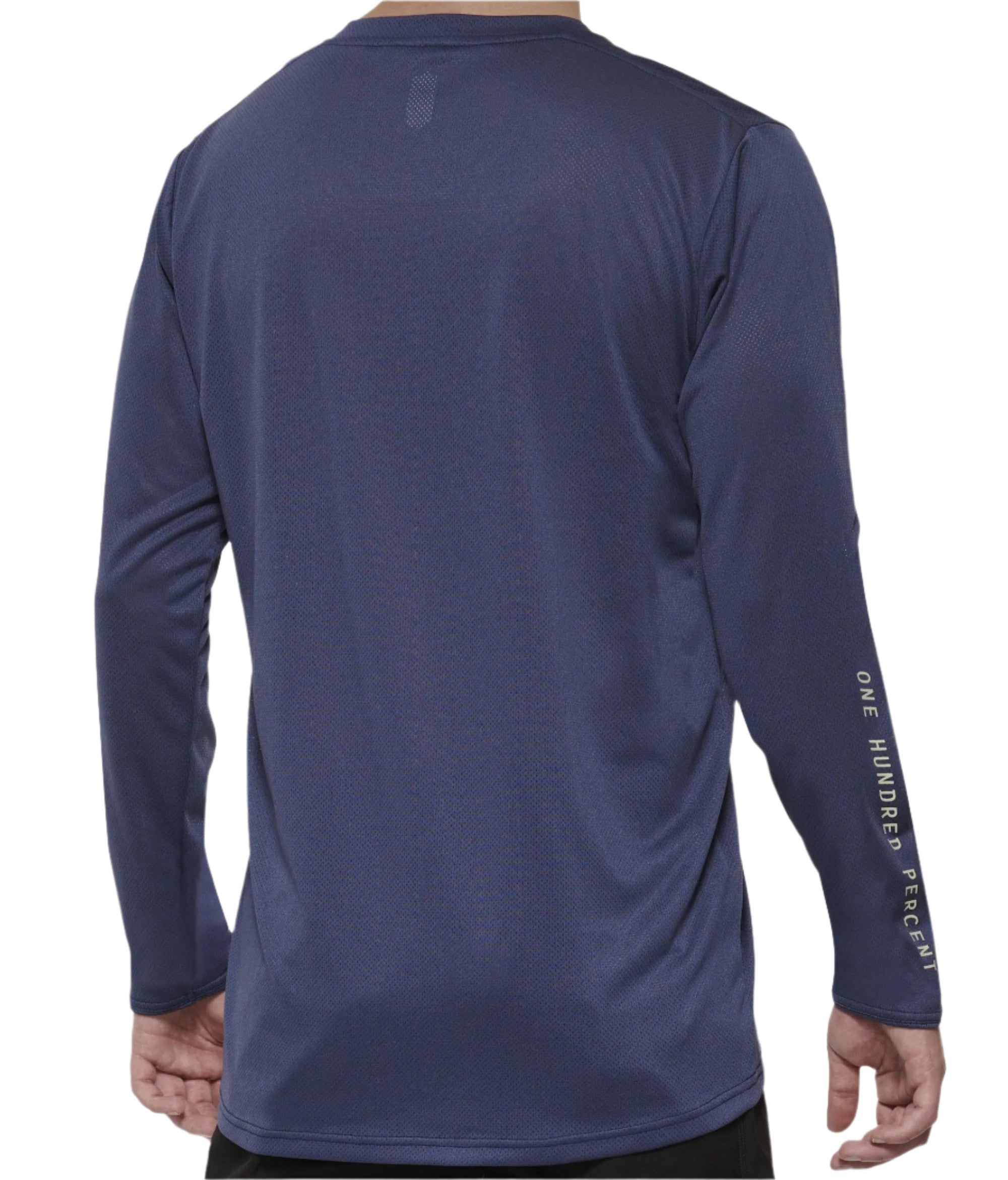 100% Ridecamp Long Sleeves Cycle Jersey Indigo - FREE 1 YEAR Returns, FREE UK Shipping | ThrottleChimp
