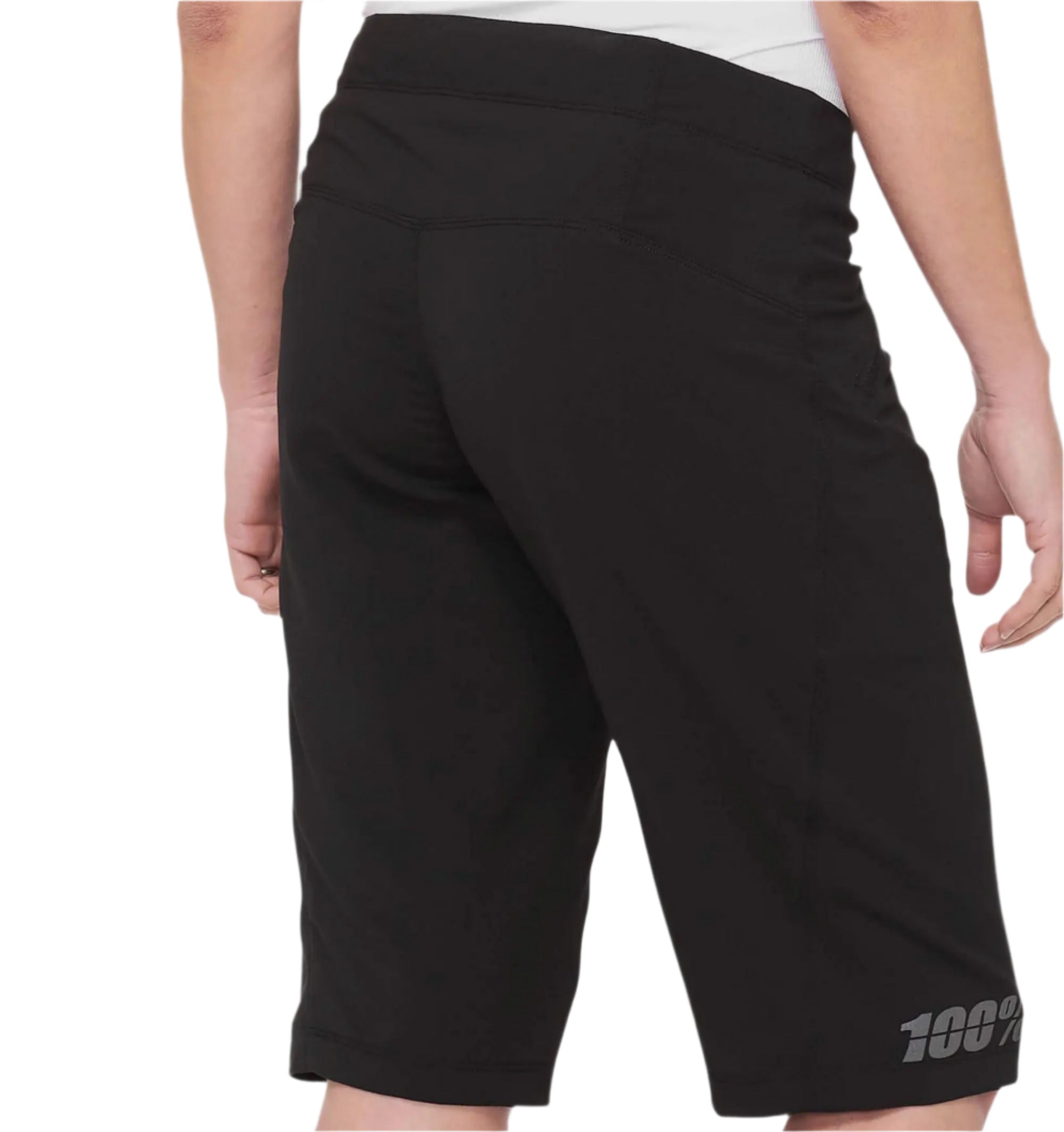 100% Ridecamp Ladies Cycle Shorts 2022 Black - FREE 1 YEAR Returns, FREE UK Shipping | ThrottleChimp