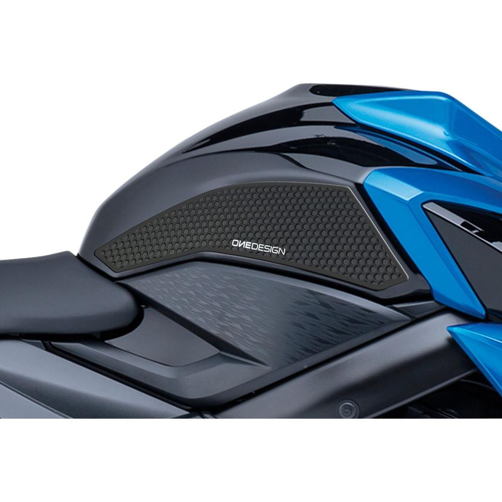 One Design Suzuki GSXS750 Tank Grip Black FREE 1 YEAR Returns, FREE UK Delivery | ThrottleChimp