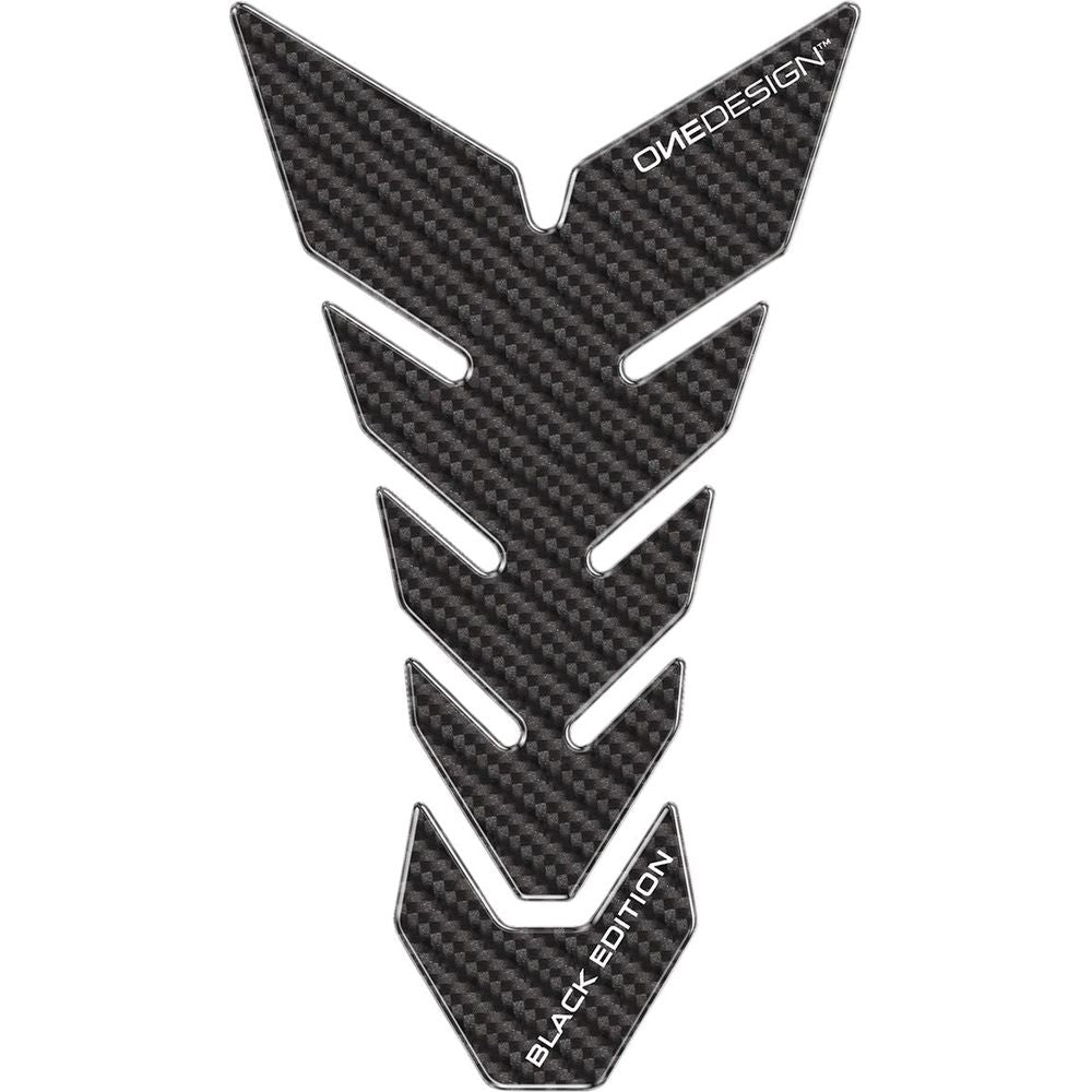 One Design Black Edition Carbon Tank Pad Black / Carbon Fiber FREE 1 YEAR Returns, FREE UK Delivery | ThrottleChimp