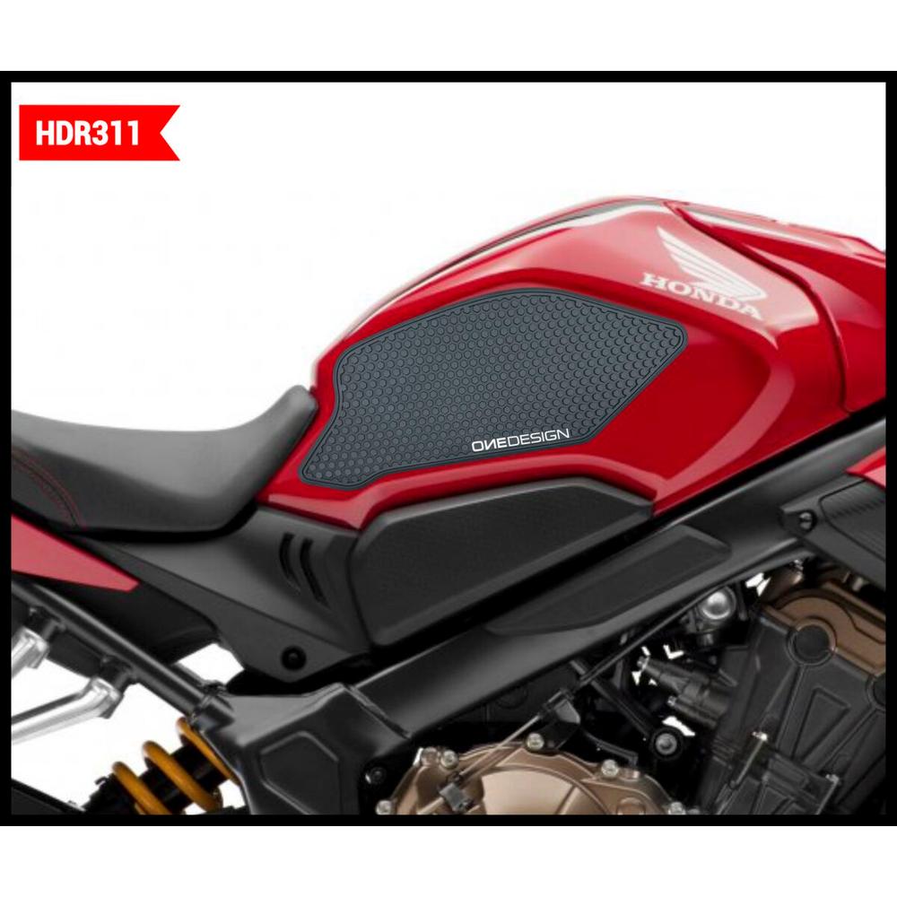 One Design Tank Grip Black For CBR650RR FREE 1 YEAR Returns, FREE UK Delivery | ThrottleChimp
