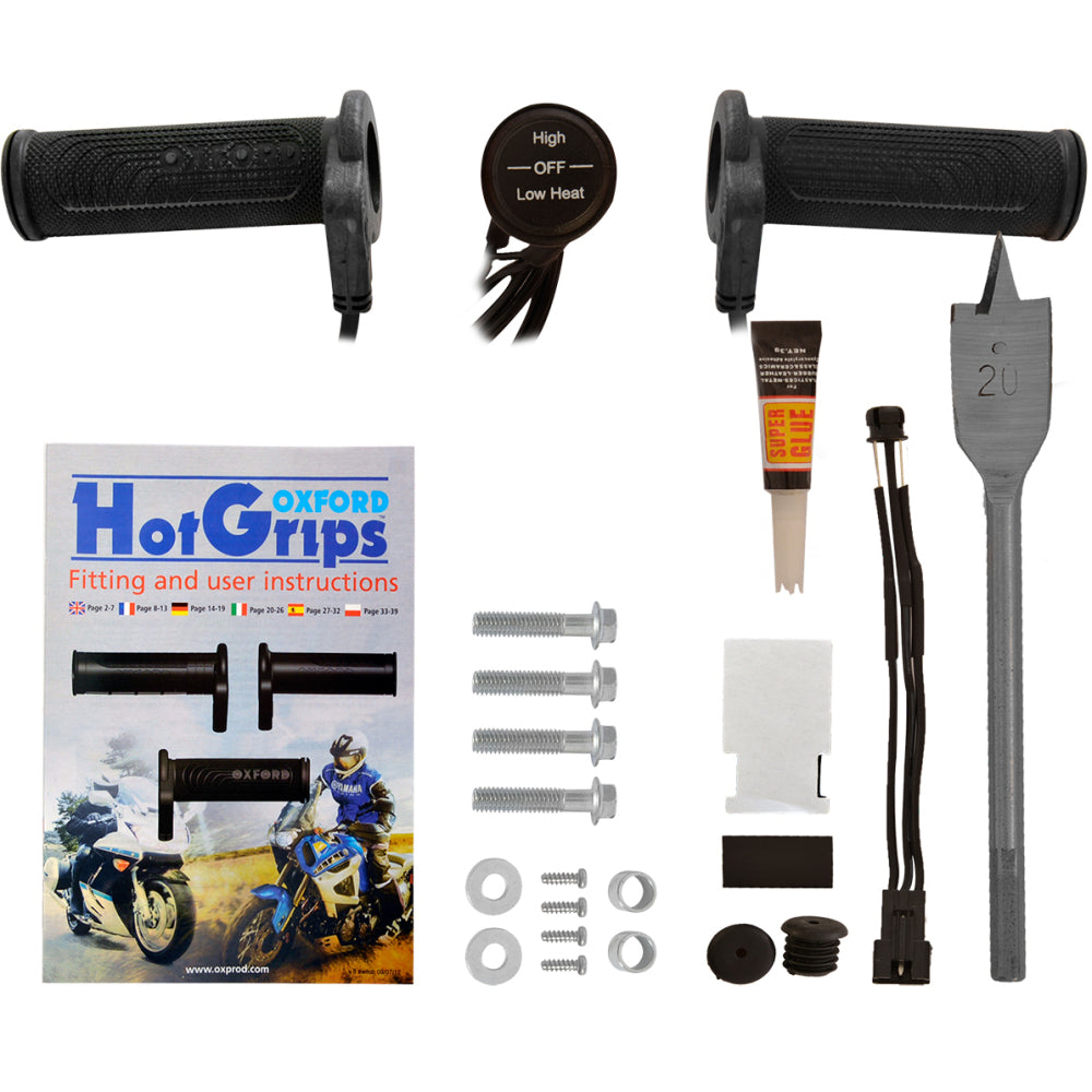 Oxford Essential HotGrips For Scooter FREE 1 YEAR Returns, FREE UK Delivery | ThrottleChimp