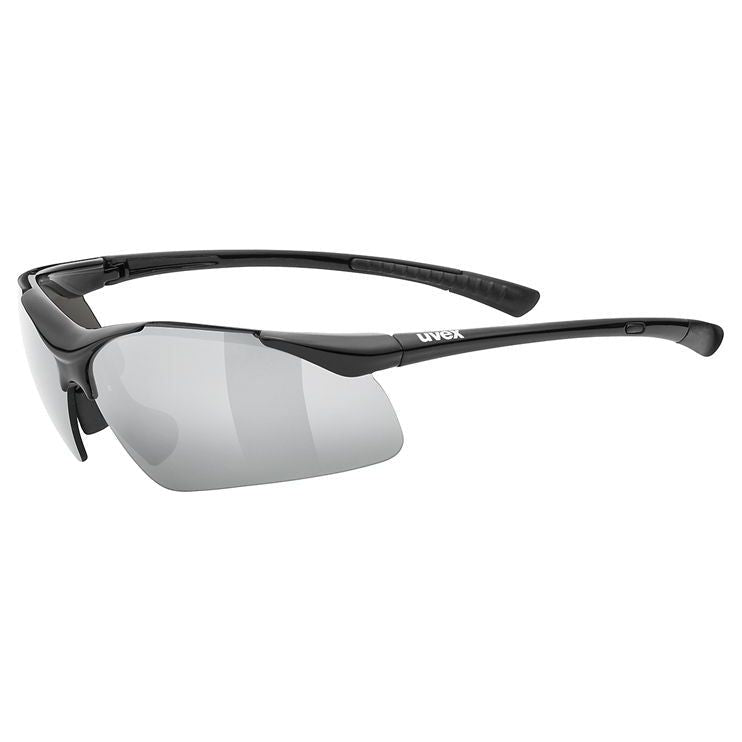 Uvex SP 223 Sunglasses Black FREE 1 YEAR Returns, FREE UK Delivery | ThrottleChimp