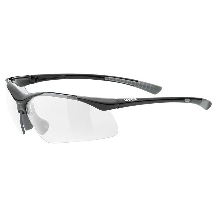 Uvex SP 223 Sunglasses Black / Grey FREE 1 YEAR Returns, FREE UK Delivery | ThrottleChimp