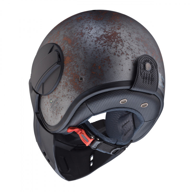 Caberg Ghost Rusty Open Face Helmet Brown (Image 3) - ThrottleChimp