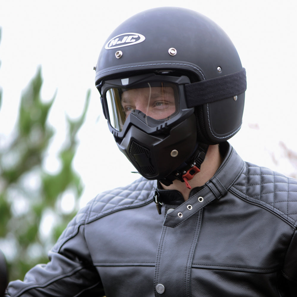 Oxford Assault Mask Black FREE 1 YEAR Returns, FREE UK Delivery | ThrottleChimp