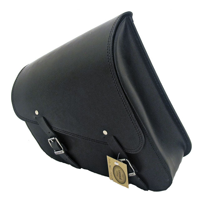Ledrie Leather Swing Arm Bag Left Black