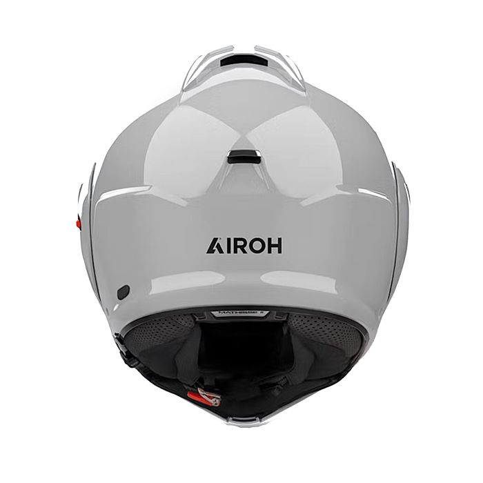Airoh Mathisse 2 Flip Up Helmet Color Gloss Cement Grey FREE 1 YEAR Returns, FREE UK Delivery | ThrottleChimp