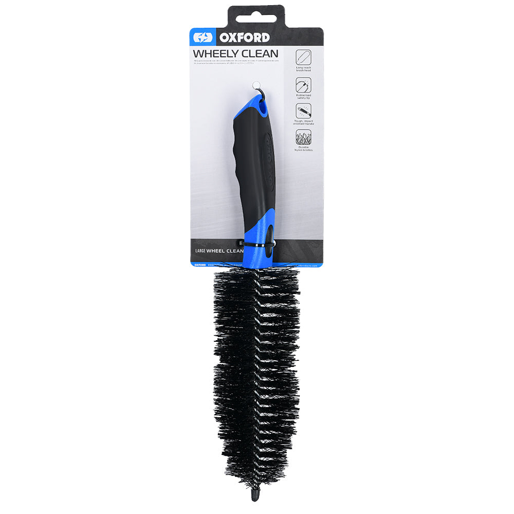 Oxford Wheely Clean Brush For Motorcycle Tyres FREE 1 YEAR Returns, FREE UK Delivery | ThrottleChimp