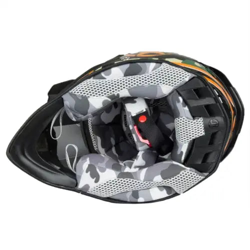 Just1 J12 Carbon MX Helmet Kombat Orange FREE 1 YEAR Returns, FREE UK Delivery | ThrottleChimp