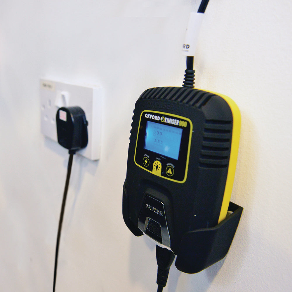 Oxford Oximiser 900 Essential Battery Management System Black / Yellow - UK Model FREE 1 YEAR Returns, FREE UK Delivery | ThrottleChimp