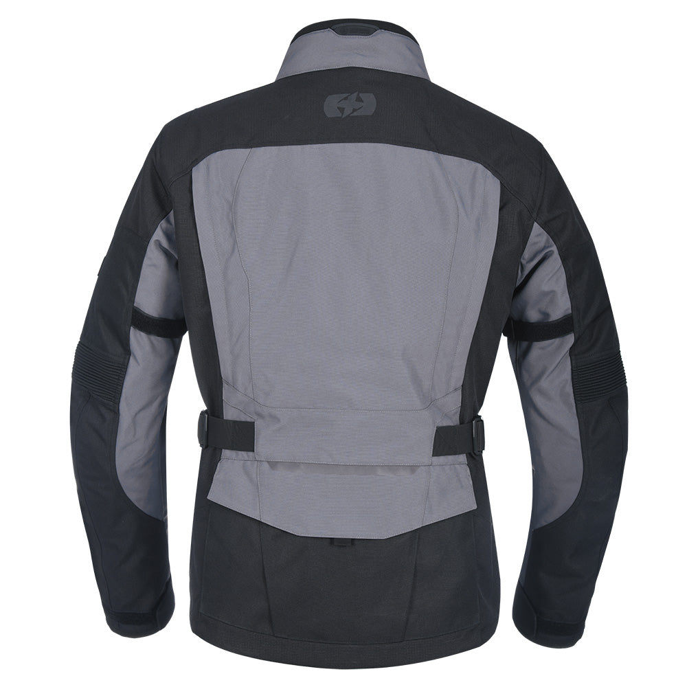 Oxford Continental Advanced Textile Jacket Tech Grey FREE 1 YEAR Returns, FREE UK Delivery | ThrottleChimp