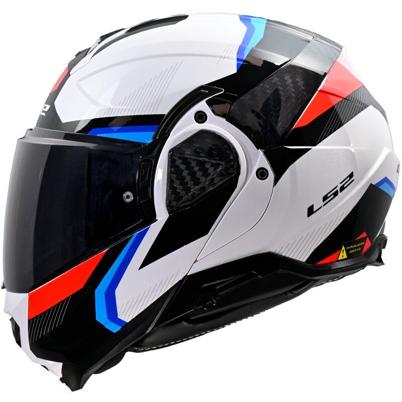 LS2 FF910 Advant 2 Triple White / Blue / Red