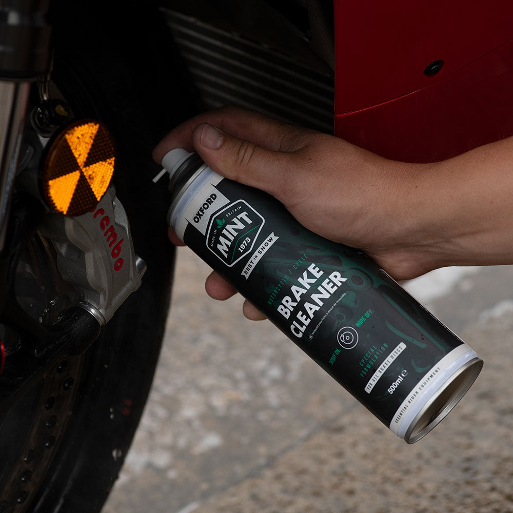 Oxford Mint Brake Cleaner - 500ml FREE 1 YEAR Returns, FREE UK Delivery | ThrottleChimp