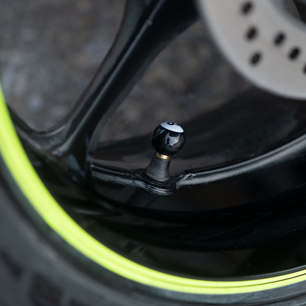 Oxford No 8 Ball Valve Caps Black FREE 1 YEAR Returns, FREE UK Delivery | ThrottleChimp
