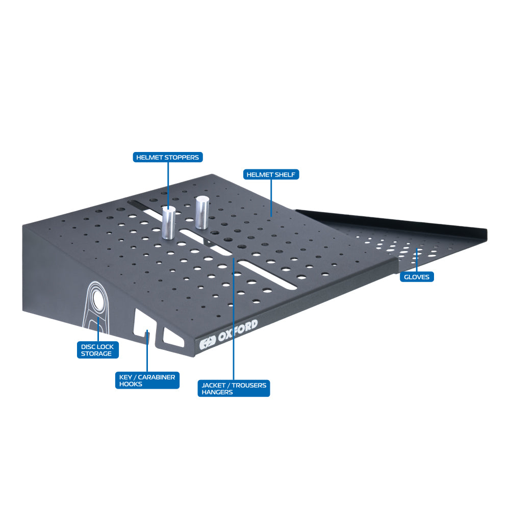 Oxford Zero-G Gear Tidy Storage System Grey FREE 1 YEAR Returns, FREE UK Delivery | ThrottleChimp