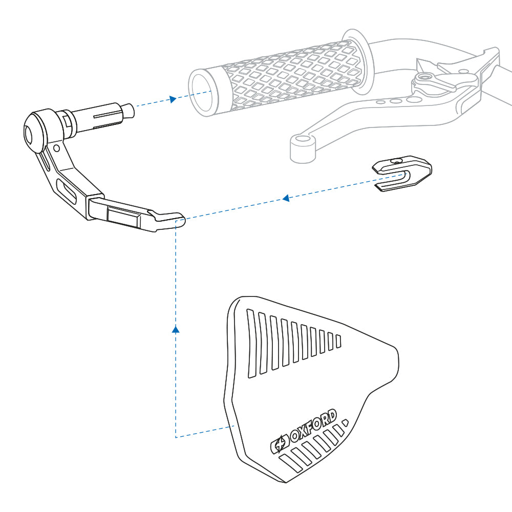 Oxford Lever Guards Accessory - Pair FREE 1 YEAR Returns, FREE UK Delivery | ThrottleChimp