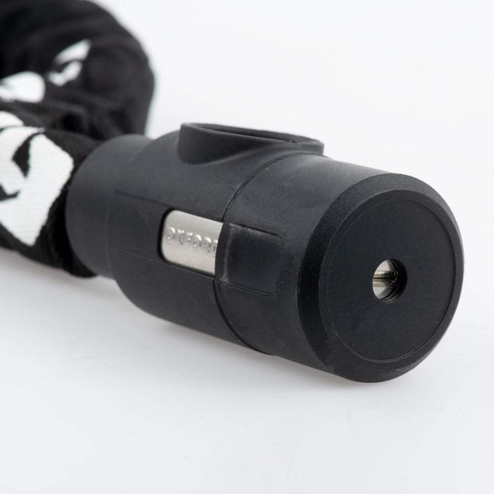 Oxford GP Chain 10 Round Link General Purpose Chain lock Black FREE 1 YEAR Returns, FREE UK Delivery | ThrottleChimp
