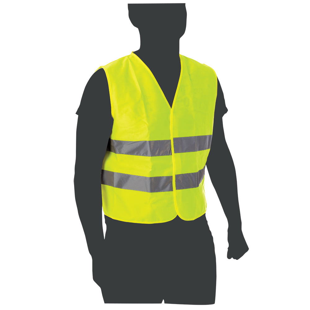 Oxford Bright Reflective Vest Yellow FREE 1 YEAR Returns, FREE UK Delivery | ThrottleChimp